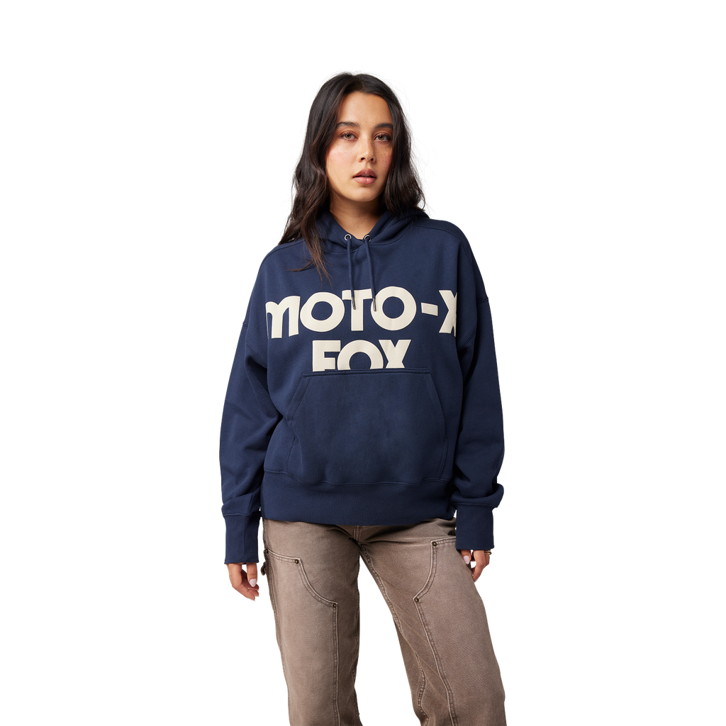 Womens Moto-X Oversized Fleece