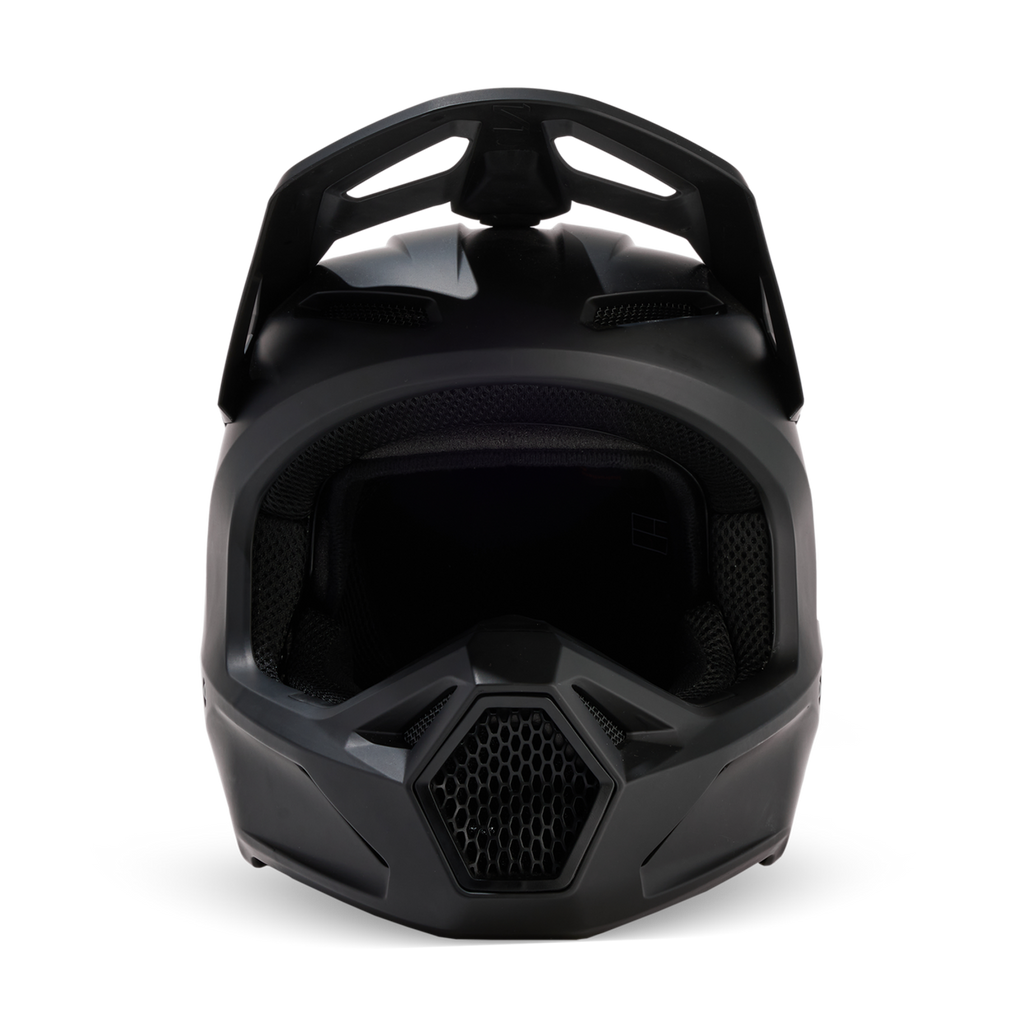 Youth V1 Matte Black Helmet